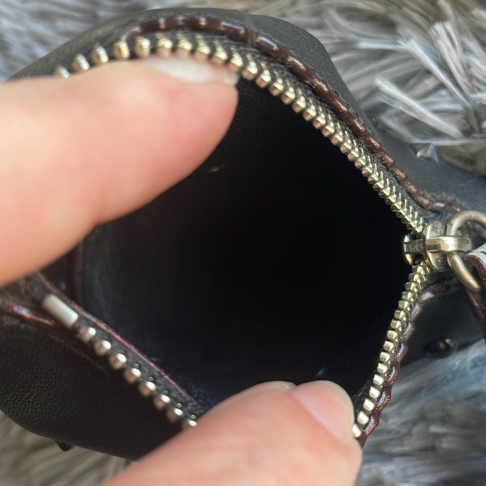 Coach ‘Space Rexy’ Leather Coin Purse/Pouch - Picture 9 of 15
